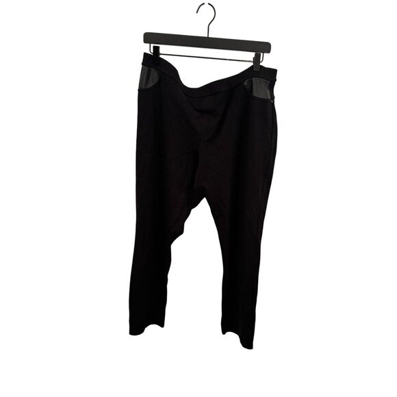 DKNY black pants (jean like/stretch pants) size xxl - Picture 2 of 4